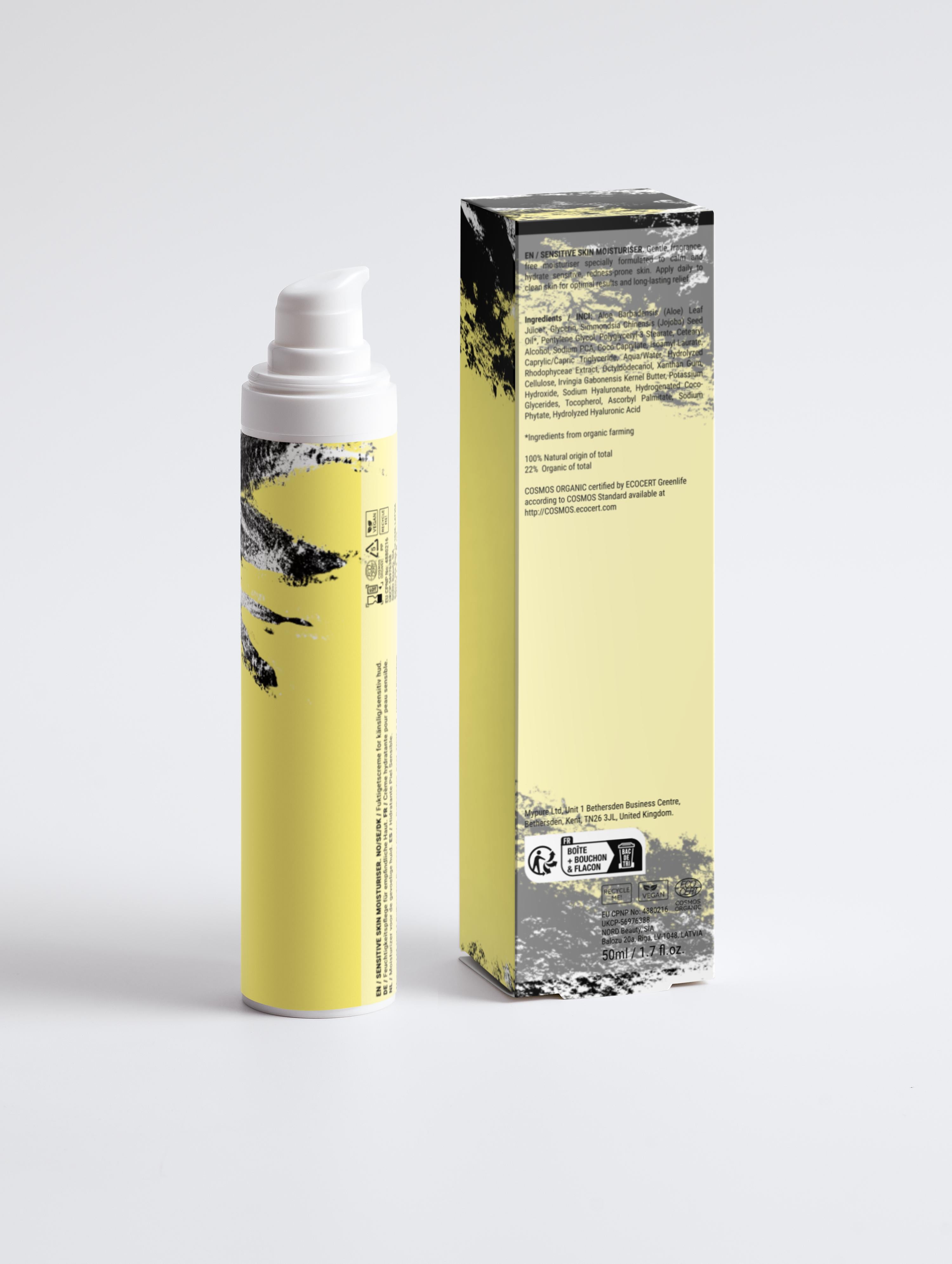 Sensitive Skin Moisturiser, Fragrance Free